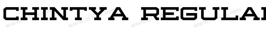 Chintya Regular字体转换 Chintya Regular字体转换
